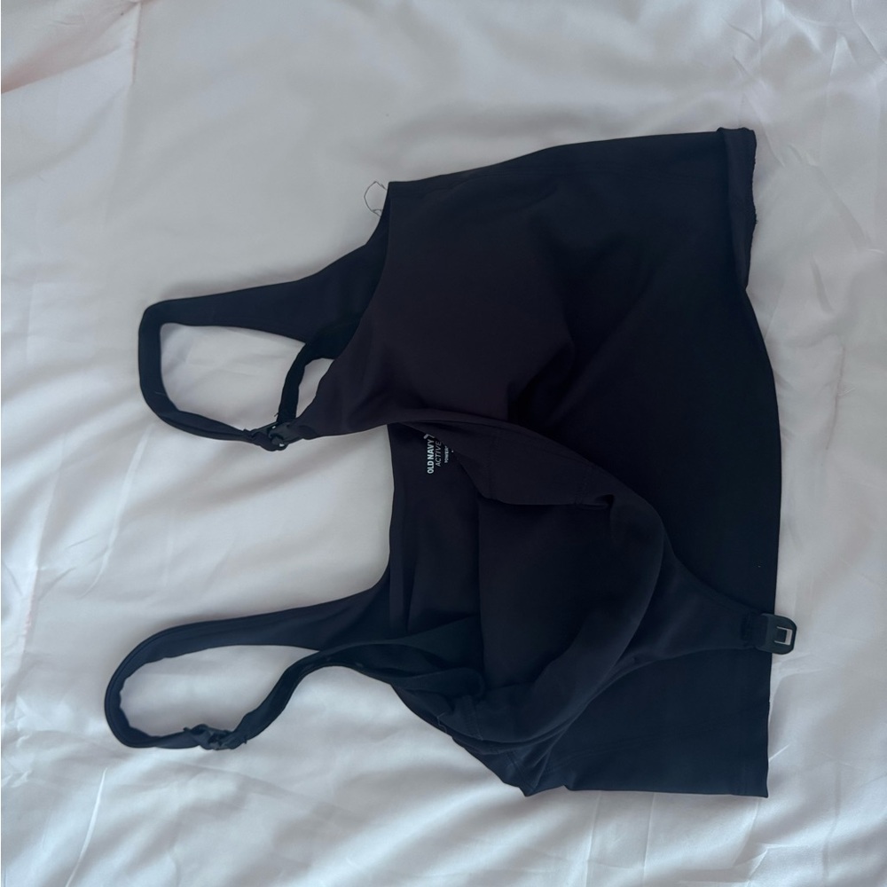 Old Navy Active Nursing Black Top - Picture 2 of 3
